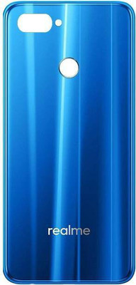 Docile campatible for realme u1 Back Panel(blue)