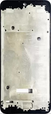 Kraze4blaze Infinix X6517 (Original Front Housing LCD Frame) Front Panel(Black)