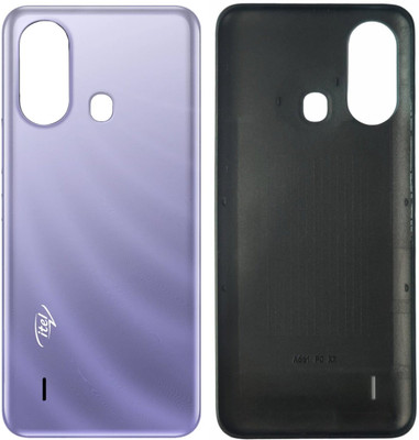 Unique4Ever Itel A49 with Side Volume & Power Buttons Back Panel(Crystal Purple)