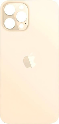 SRaccessories Apple iPhone 12 Pro (Glass) Back Panel(Gold)