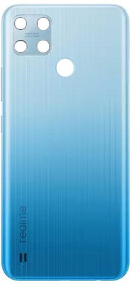 KezeMize Realme C25Y (with Proper Logo) Back Panel(Blue)