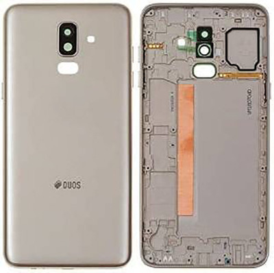 imbi Samsung Galaxy J8, Samsung On8 2018 Model Power and Volume Button Camera Glass Full Panel(Gold)