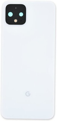 SRaccessories Google Pixel 4 [glass ] Back Panel(white)