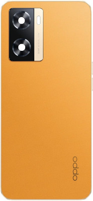 Sandreezz Oppo A77s with Proper Logo (With Middle Ring Camera Lens & Side Volume Power Buttons) Full Panel(Sunset Orange)