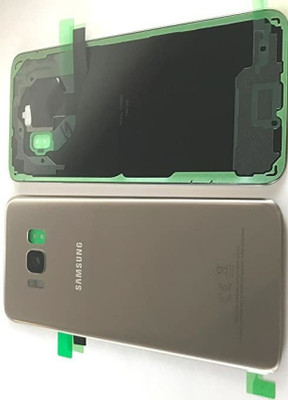 SRaccessories Samsung S8 PLUS With lance Glass Back Panel(Gold)