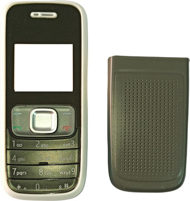 imbi Nokia 1209 (Old Model) Front Back Body With Keypad Front & Back Panel(Grey)