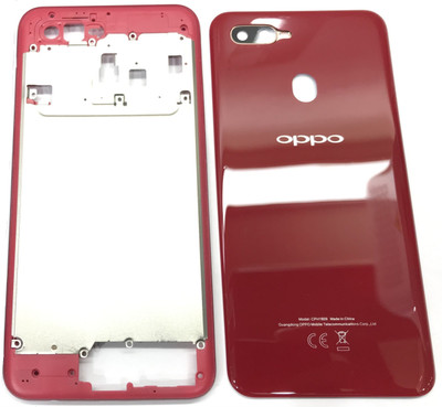 Kraze4blaze Oppo A5s (Middle Side Ring With side Keys) Back Panel(Red)