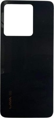 FixHub Lava Blaze 3 5G Back Battery Door Back Panel Compatible Back Panel(BLACK)