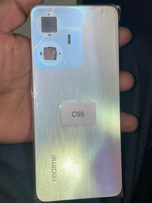 SRaccessories Realme C55 (Housing Body) (Side Keys with Middle Body) Full Panel(Gold)