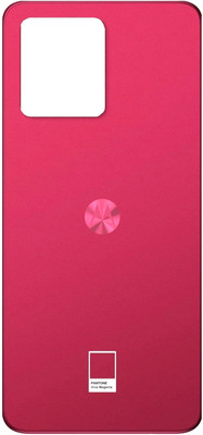 FLOUNDER MOTOROLA MOTO G84 WITH PROPER LOGO Back Panel(VIVA MAGENTA)