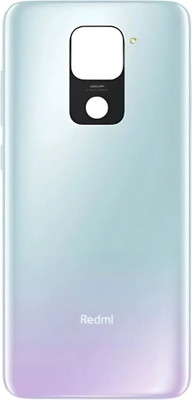 Shkiyo Redmi Note 9 With Logo Premium Quality Back Panel(White)