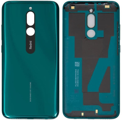 Sandreezz Xiaomi Redmi 8 (Best Quality) (with Proper Logo) (with Side Volume Power Buttons) Back Panel(Emerald Green)