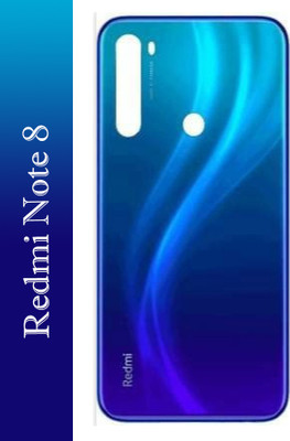 Shopp Up Redmi Note 8 Back Panel(Blue)