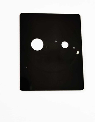 BLACKCLOUD Iqoo Neo 7 Back Panel(Black)
