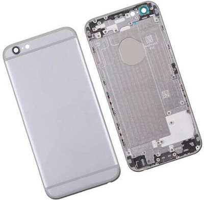 SPAREWARE Apple iPhone 6S -Silver (WITH ALL BUTTON) Back Panel(Silver)