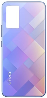 Uzcell Vivo Y73 Mobile Housing Glass Back Panel(Diamond Flare (Purple))