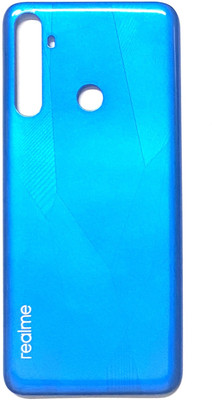 Tworld Battery Back Panel Replacement For Realme 5 Back Panel(Crystal Blue)