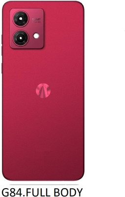 AL HAYY TRADERS Motorola MotoG84 full body housing Back Panel(RED)