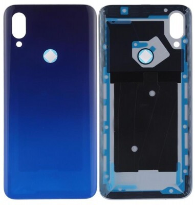 KezeMize Xiaomi Mi 7 (With Proper Logo) Back Panel(Blue)