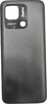 MJ PREMIUM QUALITY Mj premium quality Redmi-10c Back Panel(Black)