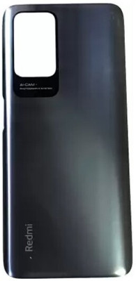 Sandreezz Xiaomi Redmi 10 Prime (with Proper Logo) (Best Quality) Back Panel(Phantom Black)