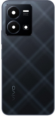 Flipkart SmartBuy Vivo Y35 (with Middle Ring Camera Lens & Side Volume Power Buttons) Full Panel(Agate Black)