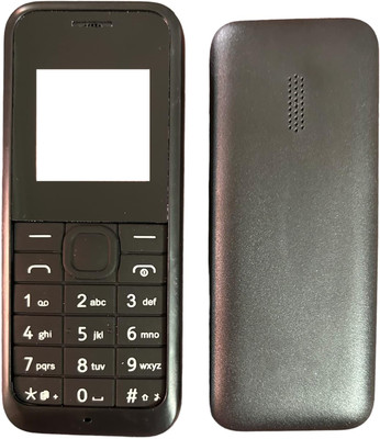 imbi Nokia 105 Dual SIM (2015) Mobile Phone Panel Front Back Body With Keypad Front & Back Panel(Black)