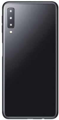 imbi Samsung Galaxy A7 2018/ A750 With On Off And Volume Button Camera Glass Full Panel(Black)