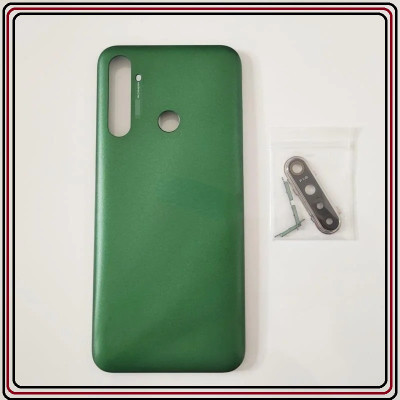ALL HAYY STORE Realme 5i Back Panel(Green)