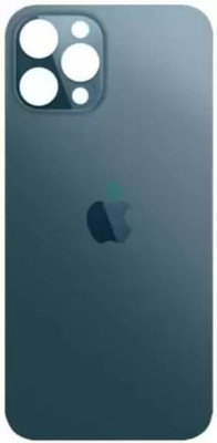 SRaccessories Apple iPhone 12 Pro (Glass) Back Panel(Pacific Blue)