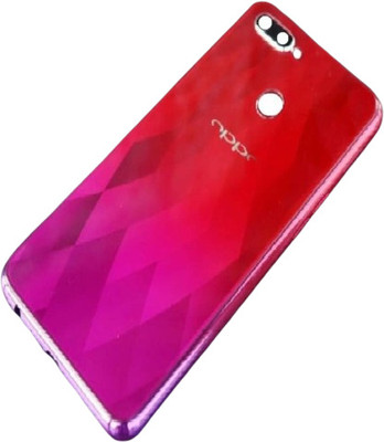 IncMart For Oppo F9 / F9 Pro (With Body Housing key,Ring,Camera Lens) Full Panel(Red)