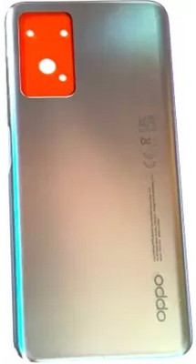 Sandreezz Oppo A76 (with Proper Logo) Back Panel(Glowing Blue)