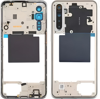 SRaccessories Realme X2 Middle Ring Back Panel(WHITE)