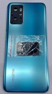 SPAREASP Realme 9i 4G Housing Body (Middle Ring + Back Panel) Back Panel(Blue)