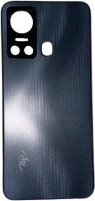 Sandreezz itel S18 (with Proper Logo) Back Panel(Midnight Black)