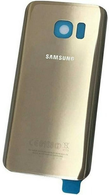 SRaccessories Samsung S7 Edge Back Panel(Gold Platinum)