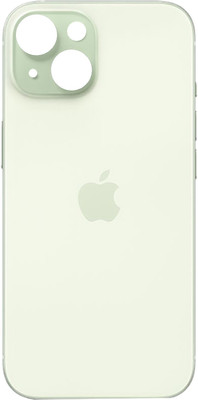 LEISURELIC APPLE IPHONE 15 (GLASS) WITH PROPER LOGO Back Panel(GREEN)