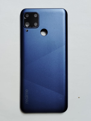 Mobilenest Realme C15 Back Panel(Marine Blue)