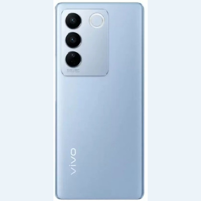 Shkiyo Vivo V27 With Logo Back Panel(Blue)