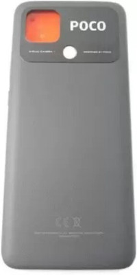 SRaccessories POCO C40 Back Panel(BLACK)