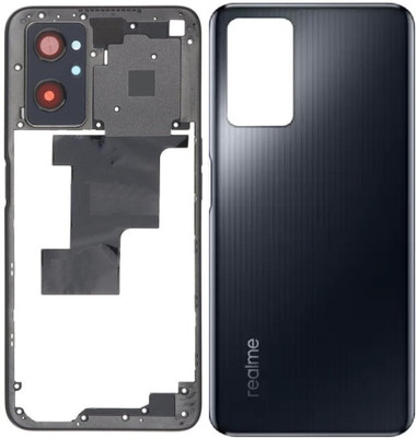 Sandreezz Realme 9i (with Proper Logo) (With Middle Ring & Side Volume Power Buttons) Full Panel(Black)