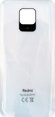 HQP for Xiaomi Redmi Note 9 Pro Max / Note 9 Pro (india) / Note 9s / Note 10 Lite [ With Brand LOGO & Pre Installed Adhesive Tape ] Battery Back Glass Door Replacement Back Panel(Glacier White)