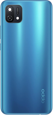 Sandreezz Oppo A16E with Proper Logo (With Middle Ring Camera Lens & Side Volume Power Buttons) Full Panel(Blue)