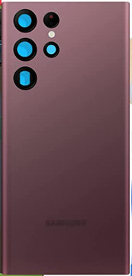 SRaccessories Samsung Galaxy S22 Ultra (5G) Back Panel(Burgundy)