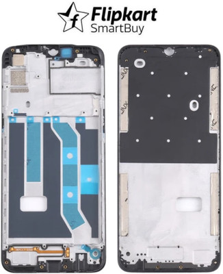Flipkart SmartBuy Realme 6i Front Housing LCD Frame Bezel Plate Front Panel(Black)
