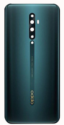 Flipkart SmartBuy Oppo Reno 2 Z / Reno 2 F Glass Back Panel(Lake Green)