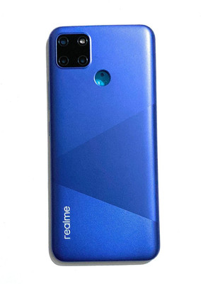 Sparevilla REALME Back Door Panel Back Body Housing Panel Back Glass Body C12 : Blue Back Panel(Blue)