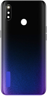 Kraze4blaze Realme 3 (RMX1825) (With Proper Logo) Back Panel(Dynamic Black)