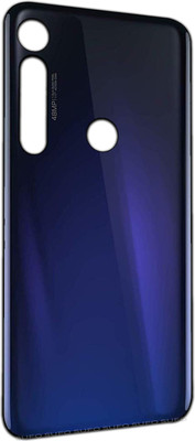 SUFO Moto G8 Plus Back Panel(Dark Blue)