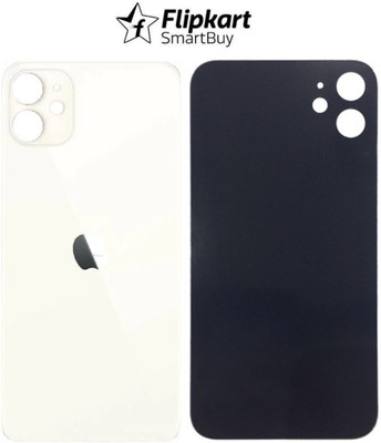Flipkart SmartBuy Apple iPhone 11 Premium Quality (Glass) Back Panel(White)